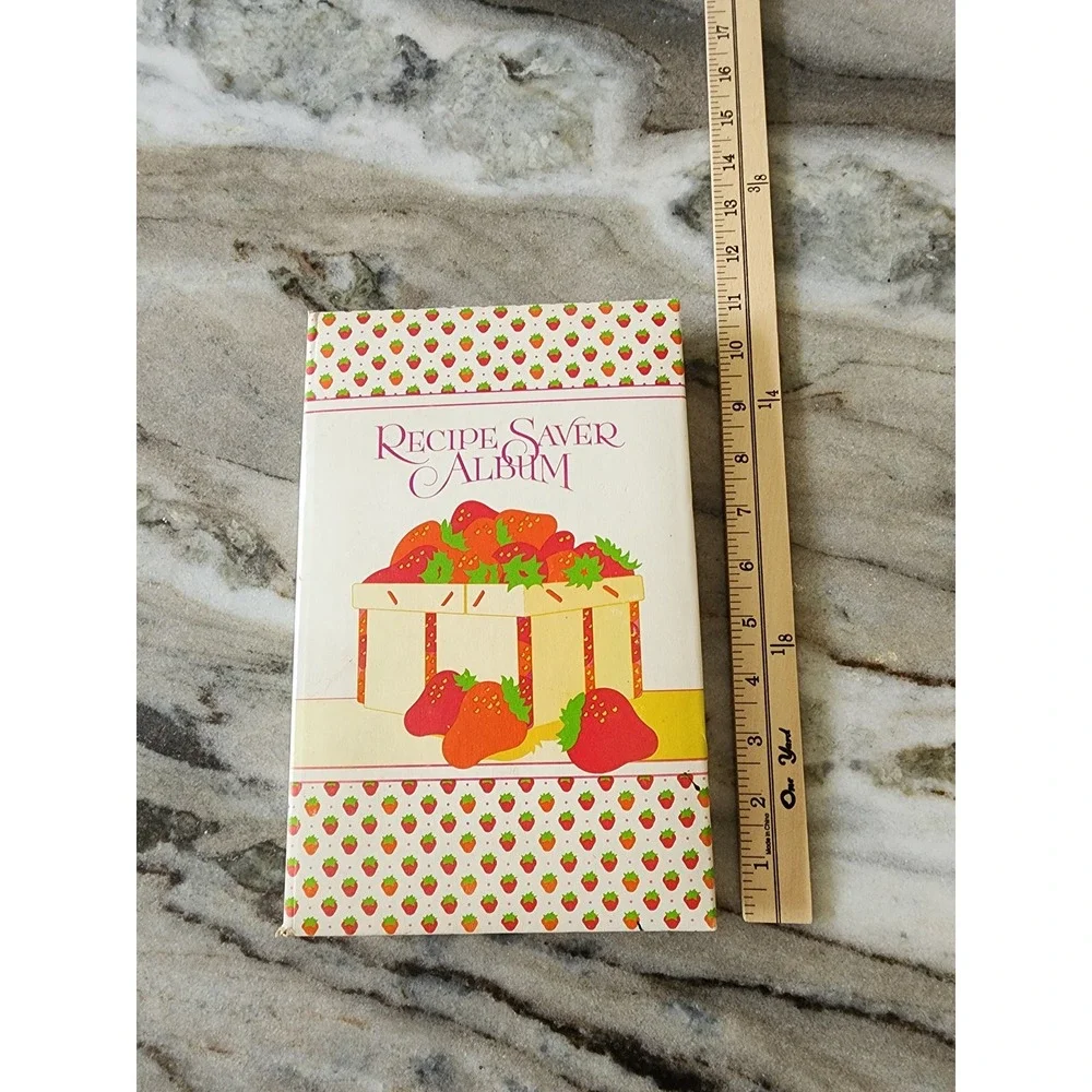Vintage‎ 1985 Current Strawberry Recipe Saver Album with Recipes!!